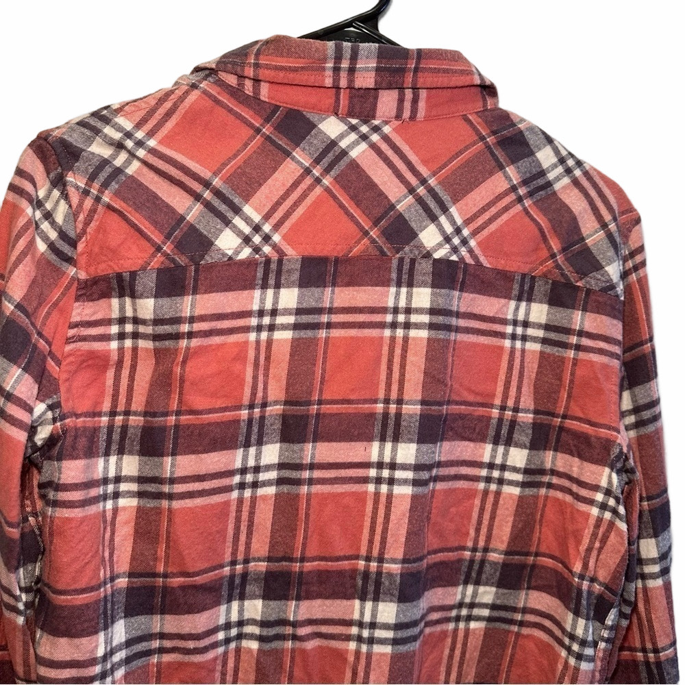 PAIGE Plaid Canyon Rose & Graystone Button Down Shirt Small Style 1986805-3093 - Picture 7 of 11